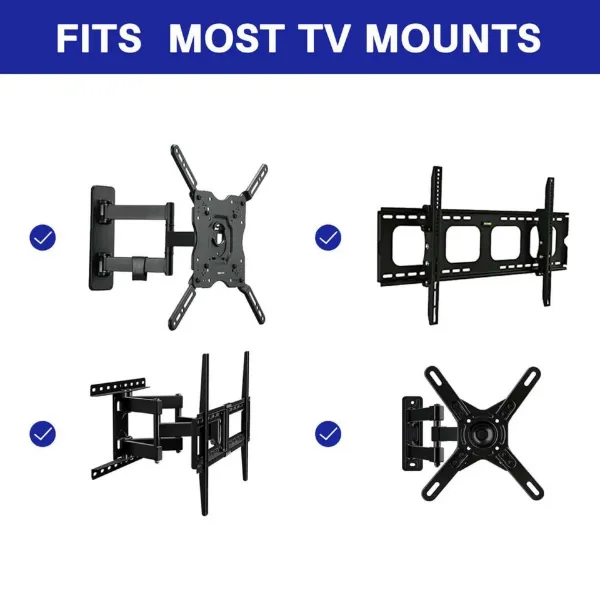 Sylvox OT75A1COVER Waterpoor Outdoor TV Cover for 70-75" TVs_wall mount