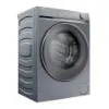 Haier X7 HW100B14367GUUK 10kg 1400 spin WiFi Connected Washing Machine - Graphite_angled view