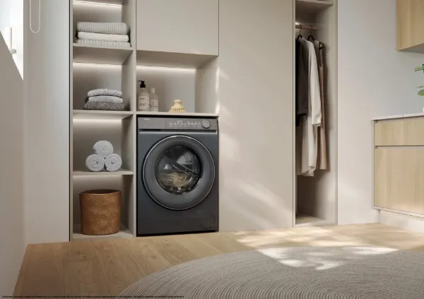 Haier X7 HW100B14367GUUK 10kg 1400 spin WiFi Connected Washing Machine - Graphite_main