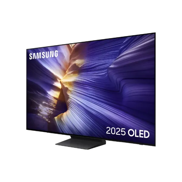 Samsung QE77S90FAEXXU 77" 4K OLED Smart AI TV_angled view 2