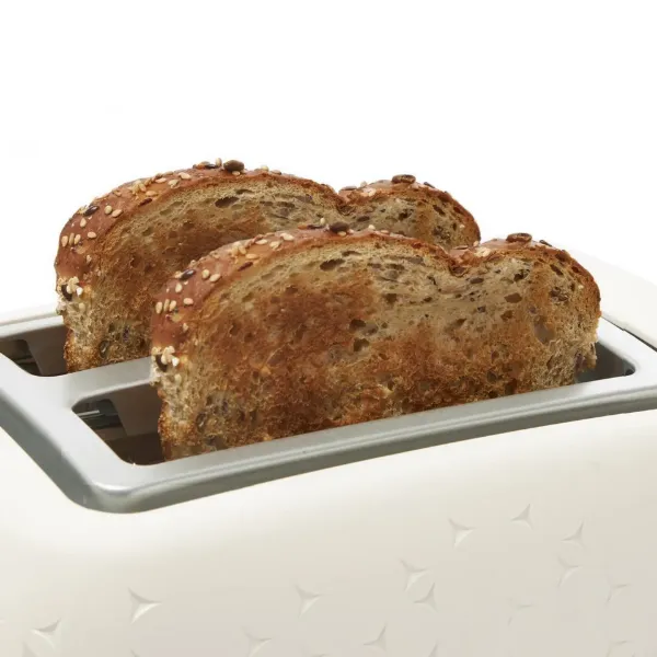 Haden 207210 Starbeck 2 Slice Toaster - Ivory_top
