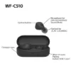 Sony WFC510B.CE7 Wireless In ear headphones - Black_parts