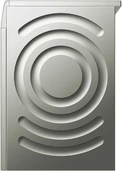 Siemens WG46H2AXGB iQ500 Washing machine, front loader 9 kg 1600 rpm, Silver inox back