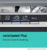 Siemens SN25EI13CE iQ500 Free-standing dishwasher 60 cm Brushed steel anti-fingerprint feature 2