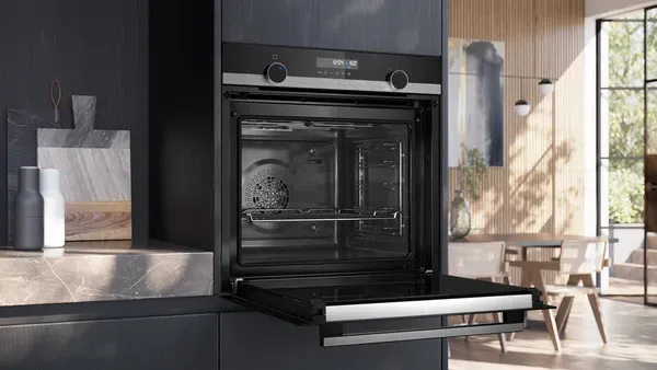 Siemens HB578GBS7B iQ500 Built-in oven 60 x 60 cm Stainless steel open 2
