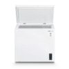Montpellier MCF200EW 198 Litre Chest Freezer in White, F Rated and 1 x Freezer Basket - Switch from Freezer to Chiller_open