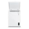 Montpellier MCF140EW 142 Litre Chest Freezer in White, F Rated and 1 x Freezer Basket - Switch from Freezer to Chiller_open