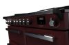 Rangemaster 15115 Estel Deluxe 100 Induction Range Cooker in Bordeaux with Chrome Trim_controls