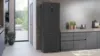 Siemens KG49NXXCF iQ300 Freestanding Fridge Freezer with Total noFrost in Brushed Black Steel AntiFingerprint_door closed