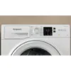 Hotpoint NSWF846WUK AntiStain WASHING MACHINE 8KG - White - A controls