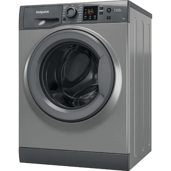 Hotpoint NSWF946GGUK AntiStain WASHING MACHINE 9KG - Graphite - A main