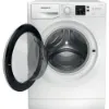 Hotpoint NSWF946WUK AntiStain WASHING MACHINE 9KG - White - A open