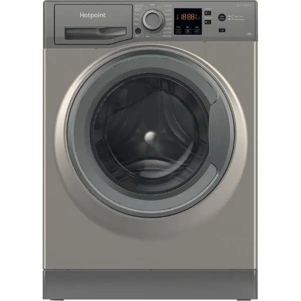 Hotpoint NSWM1046GGUK AntiStain WASHING MACHINE - Graphite - A main