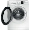 Hotpoint NSWM1046WUK AntiStain WASHING MACHINE 10KG - White - A open