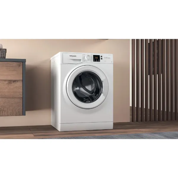 Hotpoint NSWM1046WUK AntiStain WASHING MACHINE 10KG - White - A main 2
