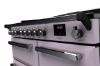 Rangemaster 17859 Estel Deluxe 100 Induction Range Cooker in Heather with Chrome Trim - ESDL100EIPHTH/CM1_controls