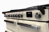 Rangemaster 15114 Estel Deluxe 100 Induction Range Cooker in Pale Cream with Chrome Trim - ESDL100EIPPCR/CM1_controls