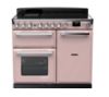 Rangemaster 15118 Estel Deluxe 100 Induction Range Cooker in Pale Pink with Chrome Trim - ESDL100EIPPPK/CM1_main