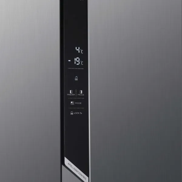 Hoover HHSBSO-6174XK-1 91cm 60/40 Frost Free American Fridge Freezer - Stainless Steel_controls