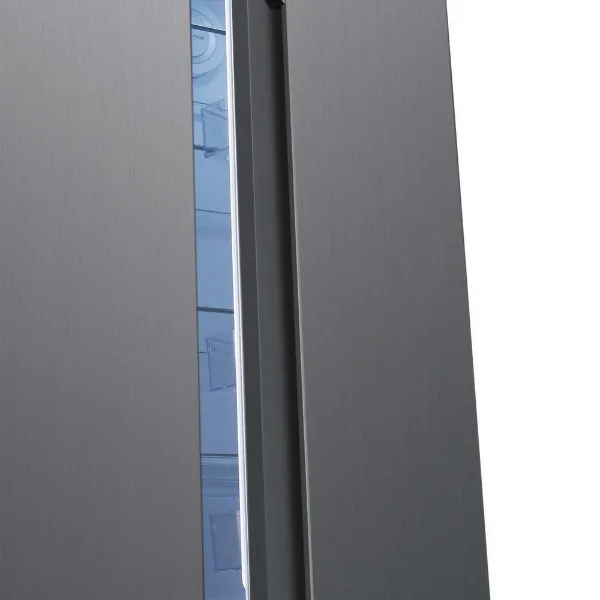 Hoover HHSBSO-6174XK-1 91cm 60/40 Frost Free American Fridge Freezer - Stainless Steel_edge