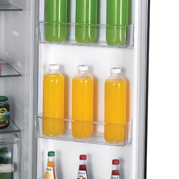 Hoover HHSBSO-6174XK-1 91cm 60/40 Frost Free American Fridge Freezer - Stainless Steel_door shelves