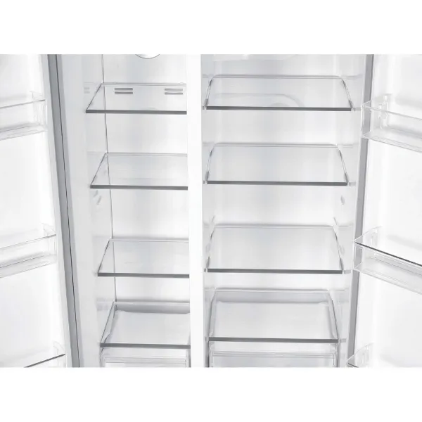 Hoover HHSBSO-6174XK-1 91cm 60/40 Frost Free American Fridge Freezer - Stainless Steel_shelves