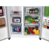 Hoover HHSBSO-6174XK-1 91cm 60/40 Frost Free American Fridge Freezer - Stainless Steel_drawers