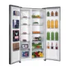 Hoover HHSBSO-6174XK-1 91cm 60/40 Frost Free American Fridge Freezer - Stainless Steel_interior full