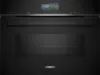 Picture of Siemens CM736G1B1B Built In Compact Oven With Microwave Function In Black