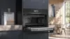 Picture of Siemens CM776G1B1B 60cm Built-in Compact Oven with Microwave Function in Black