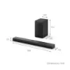 LG US70TY.AGBRLLK Wireless 3.1.1ch Soundbar & Subwoofer - Black_dimensions