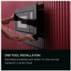 AEG OB6SM261UB 6000 Integrated Microwave 26L_one tool installation