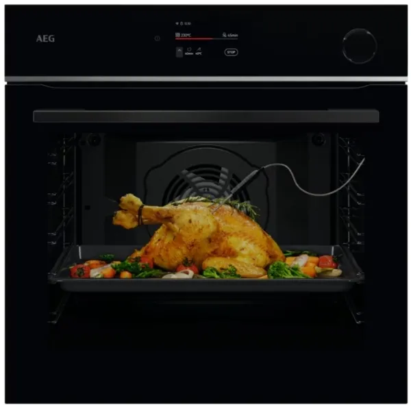 AEG TR7PB731SB 7000 MealAssist with SteamCrisp Pyrolytic Self Clean Built-in Oven_main