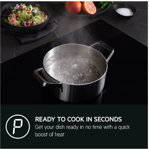 AEG TK95IN00FB 90cm 6000 MultiBridge Induction Hob_heat