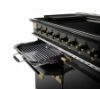 Rangemaster Elise Luxe 110 Induction Range Cooker in Black with Black / Antique Brass Trim_grill