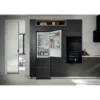 Haier HTR3518ENMTK Freestanding Fridge Freezer in Black