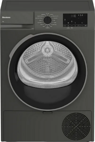 Blomberg LTA18321G 8kg Heat Pump Tumble Dryer - Graphite_main