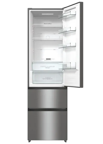 Hisense RM469N4ACDUK 60cm 60/40  Frost Free Fridge Freezer - Stainless Steel_fridge interior