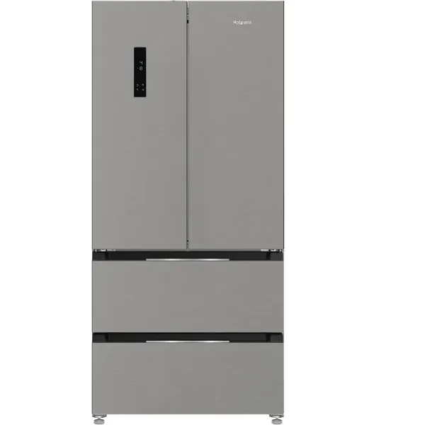 Hotpoint Dual American Fridge Freezer in Brushed steel HPG2 6513 XBR4UK - Main