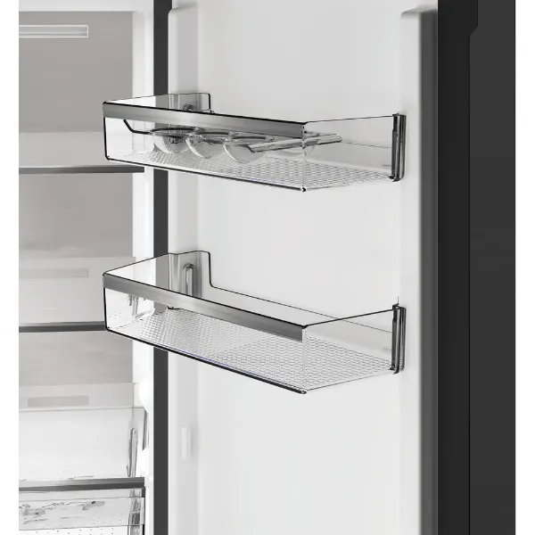 Hotpoint Dual American Fridge Freezer in Black HPG2 6513 XK5E - Main door