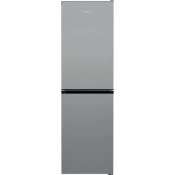 Hotpoint HPKH 1261 S4UK Fridge Freezer 50/50 in Silver - Main