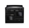 Rangemaster 14240 Classic OC 110 Induction Range Cooker in Gloss Black with  Chrome Trim   - CLO110EIPGBL/CM1