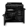 Rangemaster 14538 Classic Deluxe 90 Dual Fuel Range Cooker in Slate with Chrome Trim - CLDL90DFPSLT/CM1_interior2