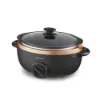 Morphy Richards 461016 Sear and Stew Slow Cooker 6.5L - Rose Gold_angled