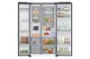 Samsung RS70F65KETEU  Series 6 SpaceMax™ 640L Smart American Fridge Freezer in Silver_interior full
