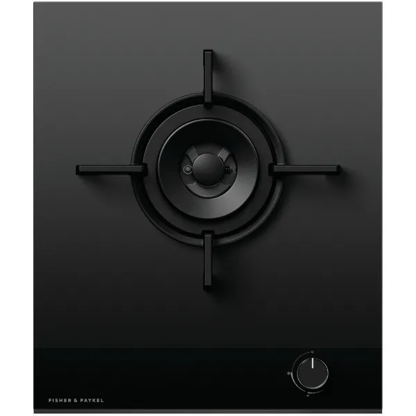 Fisher & Paykel CG451DNGGB4 45cm 'Gas on Glass' Wok Burner - Black