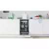 Indesit IN2IE10CS80UK Slimline Integrated Dishwasher - White open