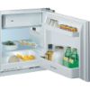 Indesit INBUF011 Integrated fridge open