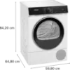 Siemens WQ46H2D9GB Heat Pump Tumble Dryer in White_dimensions