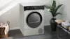 Siemens WQ46H2DXGB Heat Pump Tumble Dryer in Silver Inox_closed door